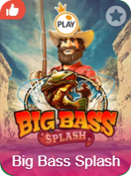 Capa do jogo Big Bass Splash disponível na 657BET.