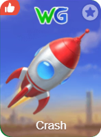 Capa do jogo Crash disponível na 657BET.