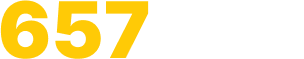 Logotipo oficial da plataforma 657BET em alta qualidade